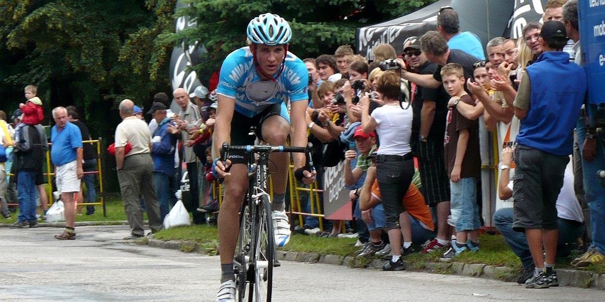 Cyklista Martin Velits si zlomil kľúčnu kosť