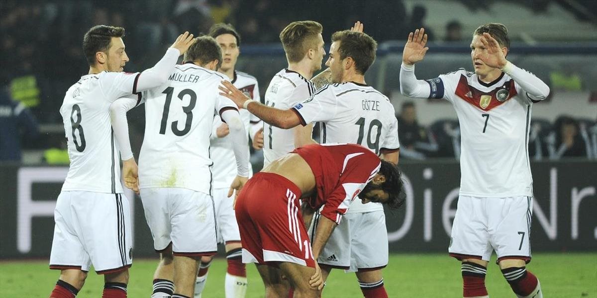 Nemci vyhrali v Gruzínsku 2:0, Portugalsko zdolalo Srbsko