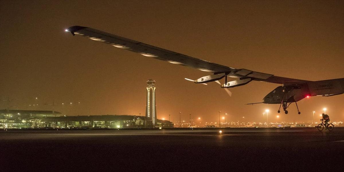 Experimentálne lietadlo Solar Impulse-2 odletelo z Mjanmarska do Číny
