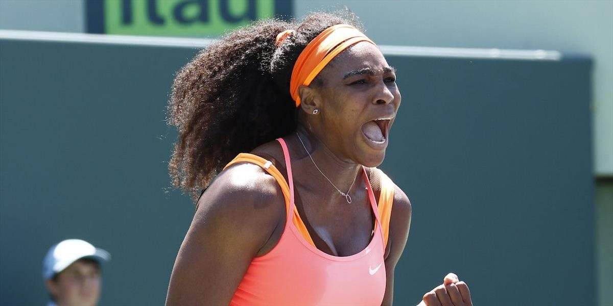 WTA Miami: Do štvrťfinále na turnaji aj Serena Williamsová