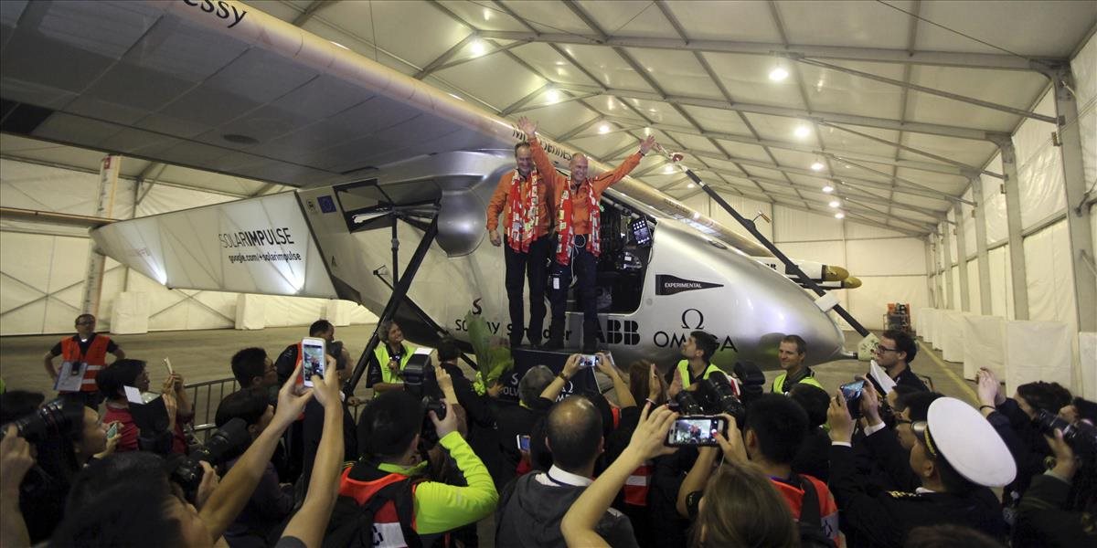 Experimentálne lietadlo Solar Impulse-2 pristálo v Číne