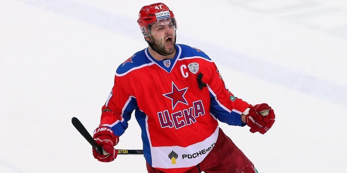 KHL: SKA Petrohrad a CSKA Moskva 1:3 v 3. finále Západnej konferencie