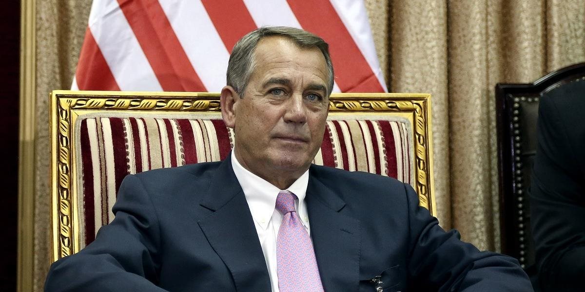 Boehner: Jadrovú dohodu s Iránom musí preveriť Kongres