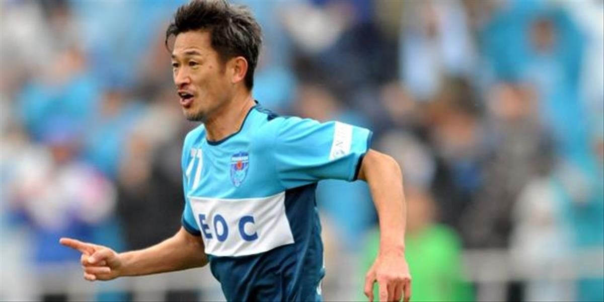 VIDEO Kráľ Kazu strelil gól za Yokohamu FC ako pravdepodobne najstarší hráč sveta