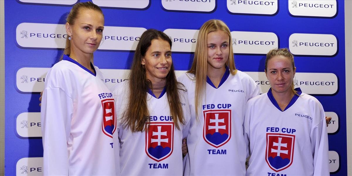Fed Cup: Slovensko proti Švédsku s Hantuchovou, Rybárikovou, Schmiedlovou a Čepelovou