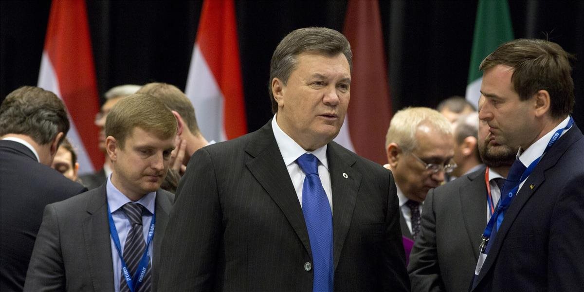 Ukrajinské tajné služby začali trestné stíhanie voči Janukovyčovi
