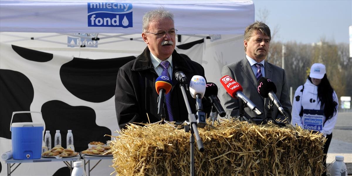 Producenti mlieka na Slovensku vygenerovali od roku 2009 stratu vyše 300 miliónov