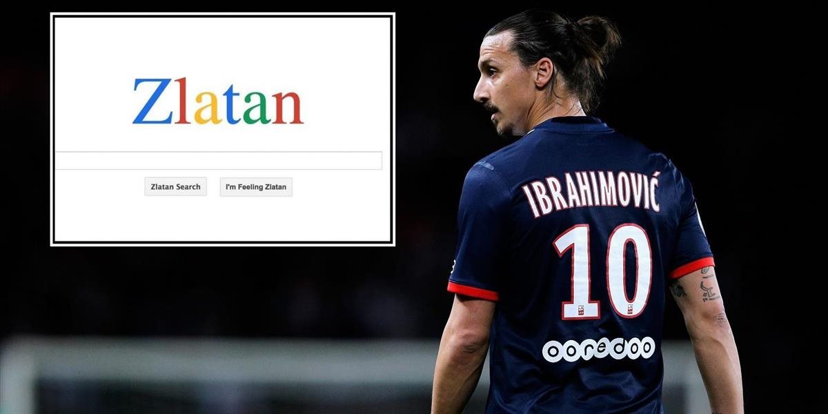 Zlatan Ibrahimovič má svoj vlastný internetový vyhľadávač