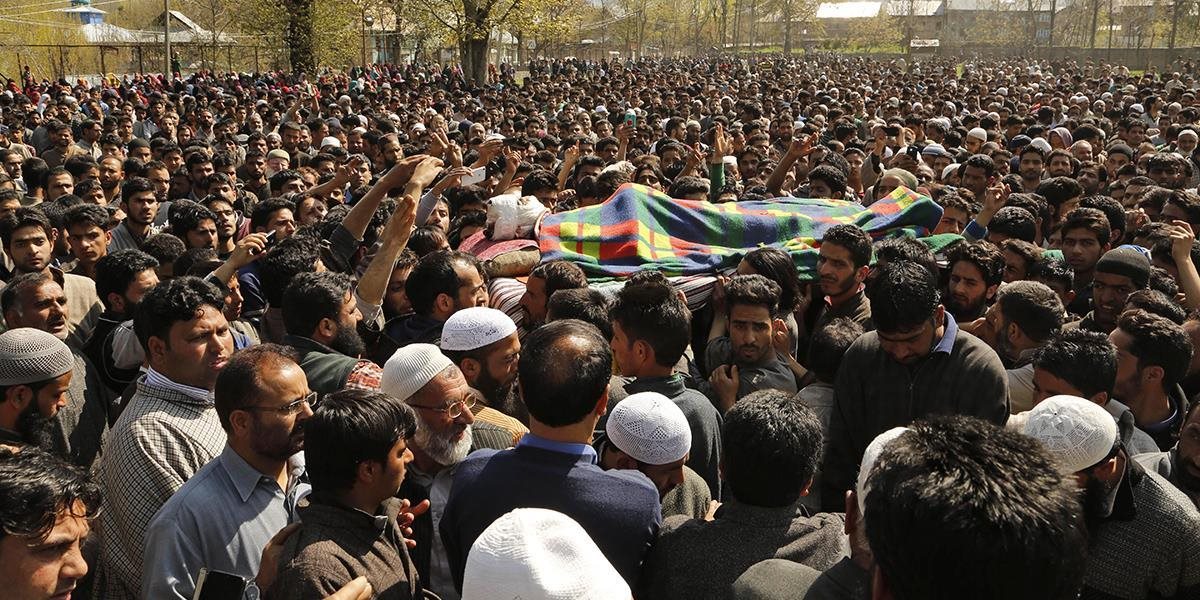 Po usmrtení civilistu v Kašmíre vypukli násilné protesty