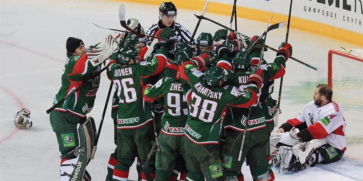 KHL: Kazaň sa vrátila do boja o Gagarinov pohár, v Petrohrade vyhrala 2:1