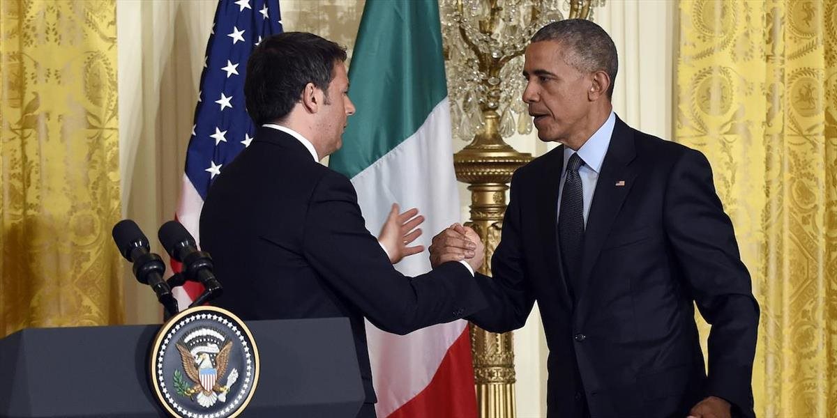 Vojenské operácie neprinesú Líbyi mier, zhodli sa Obama a Renzi