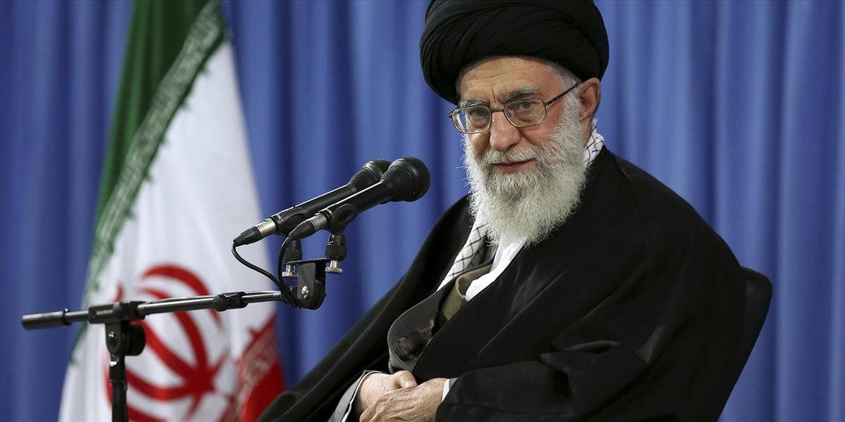 Chameneí: Iránske jadrové zbrane sú mýtus