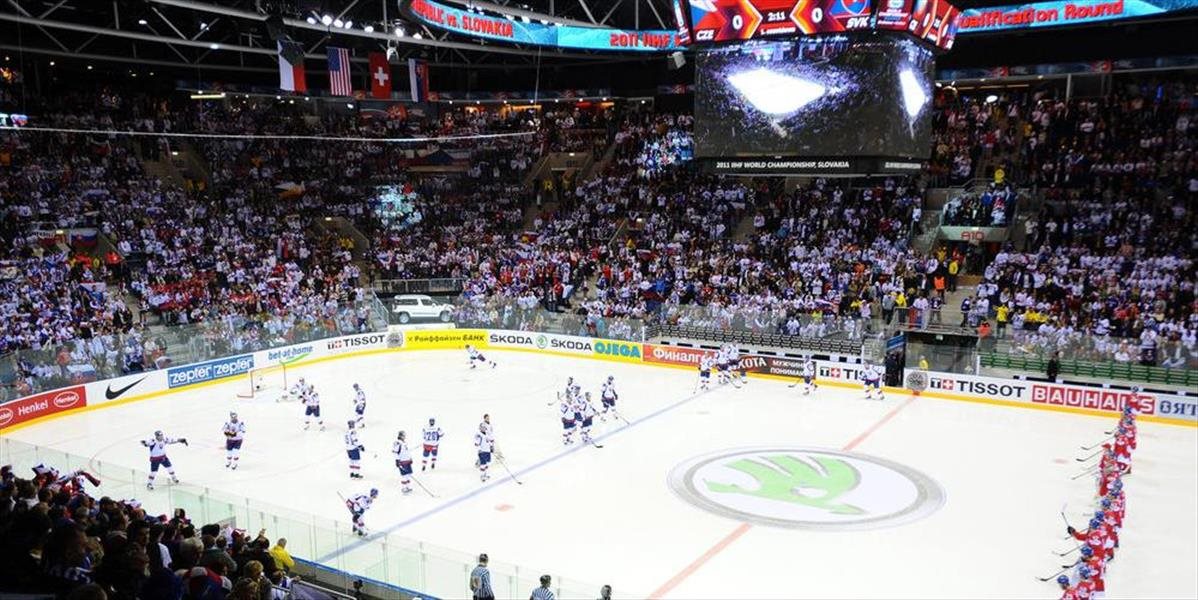 Na hokejové MS 2015 sa predalo 68 % vstupeniek