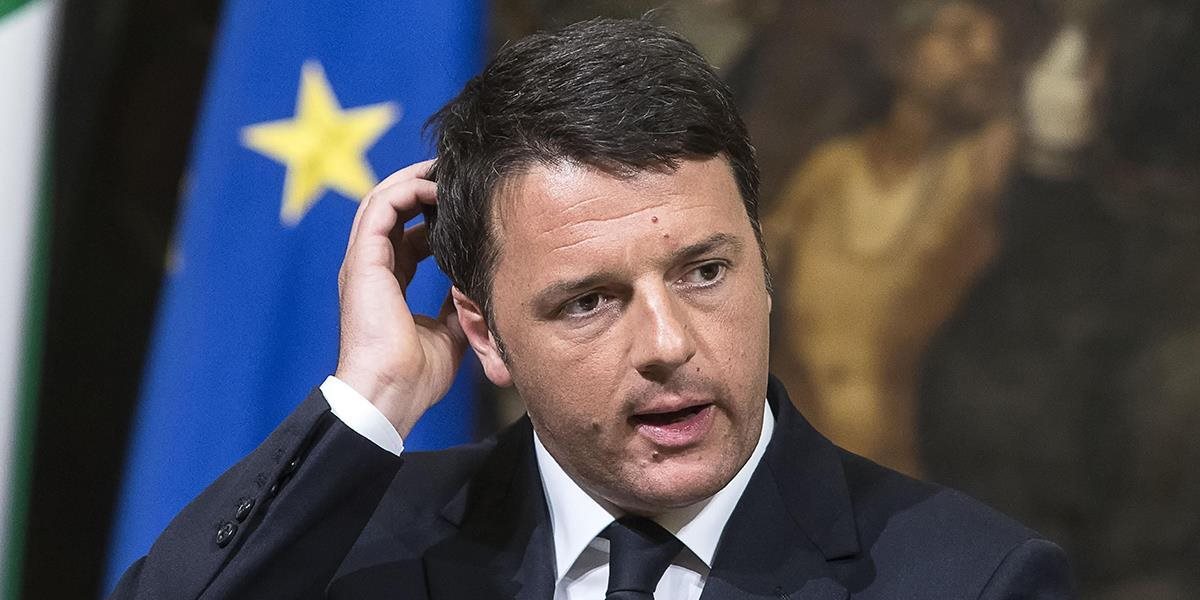 Renzi: Vojenský zásah v Líbyi nie je pri riešení utečencov na mori aktuálny