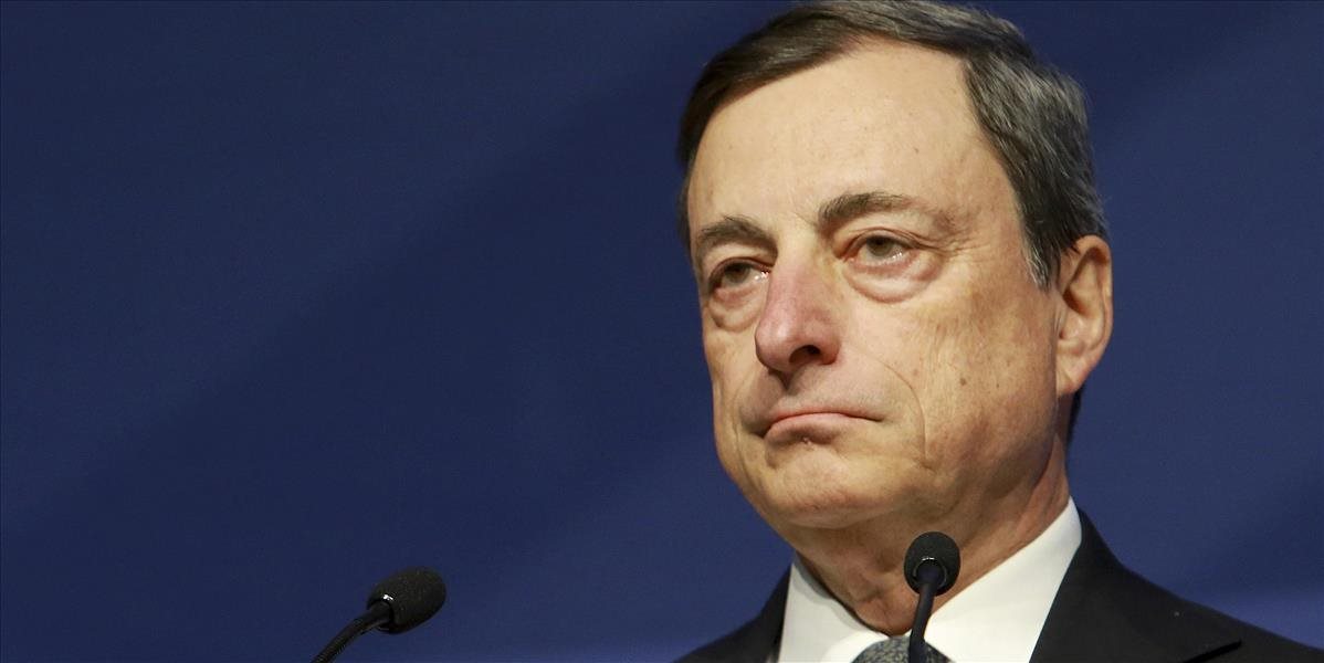 Draghi: ECB bude naďalej poskytovať gréckym bankám núdzovú likviditu