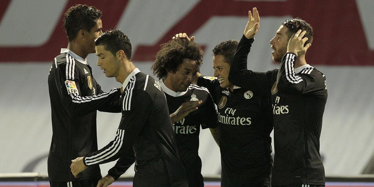 Real Madrid vyhral na pôde Celty Vigo 4:2, na Barcelonu stráca 2 body