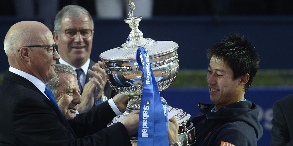 ATP Barcelona: Víťazom turnaja opäť Japonec Nišikori
