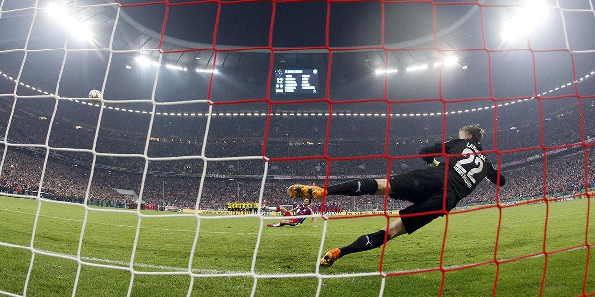 Bayern vypadol v semifinále Nemeckého pohára, zlyhal v rozstrele