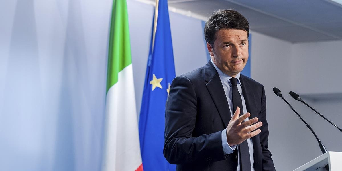 Taliansky premiér Renzi získal dôveru v prvom hlasovaní o volebnom zákone