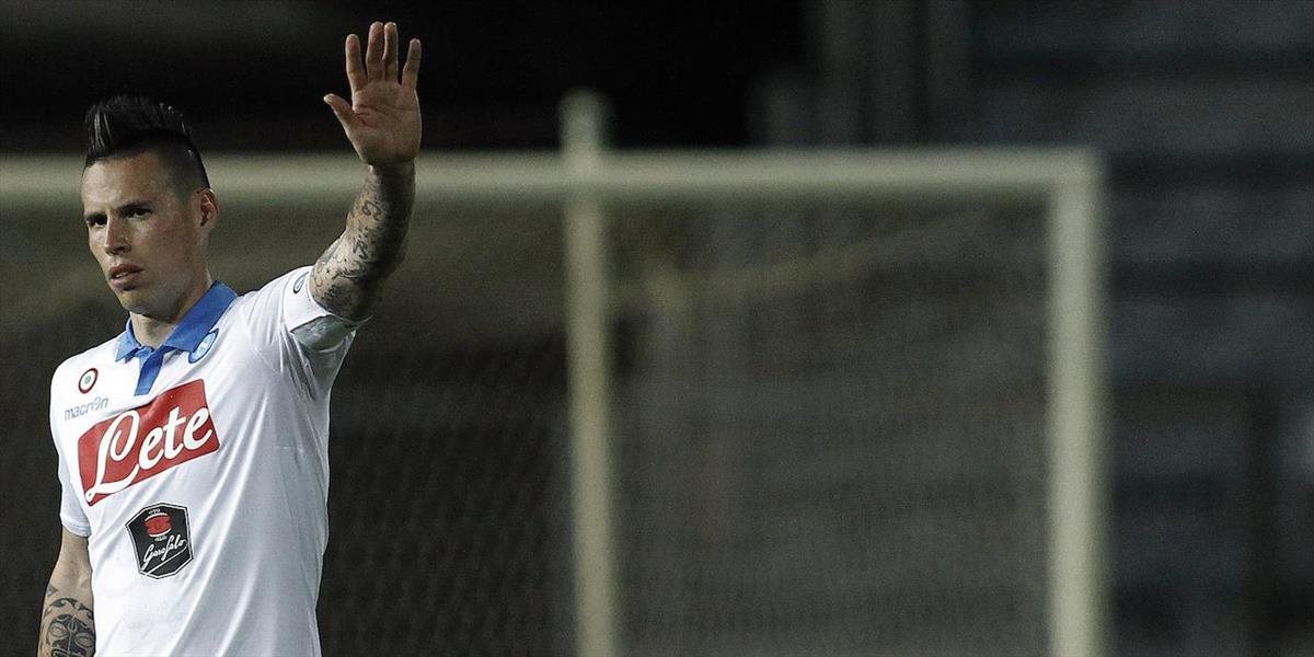 Neapolu Hamšíkov gól nestačil, na ihrisku Empoli prekvapujúco prehral