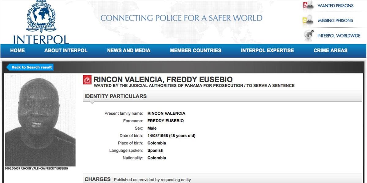 Kolumbijská polícia nezatkne bývalého reprezentanta Rincona