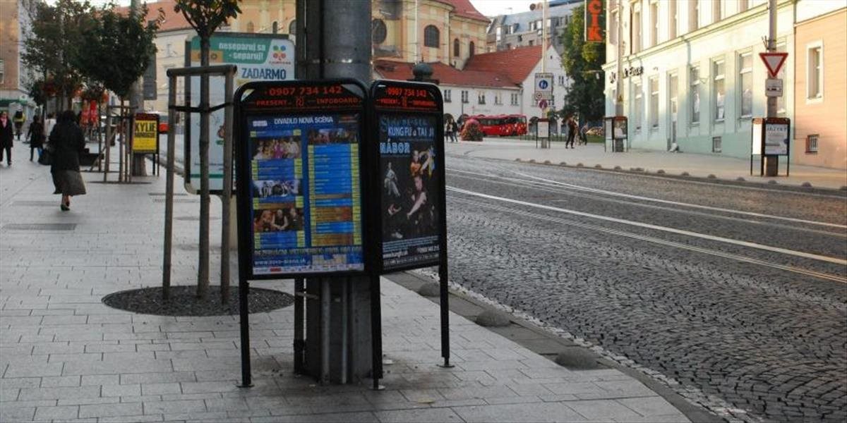 Z ulíc Bratislavy zmizne vyše 400 reklamných plôch