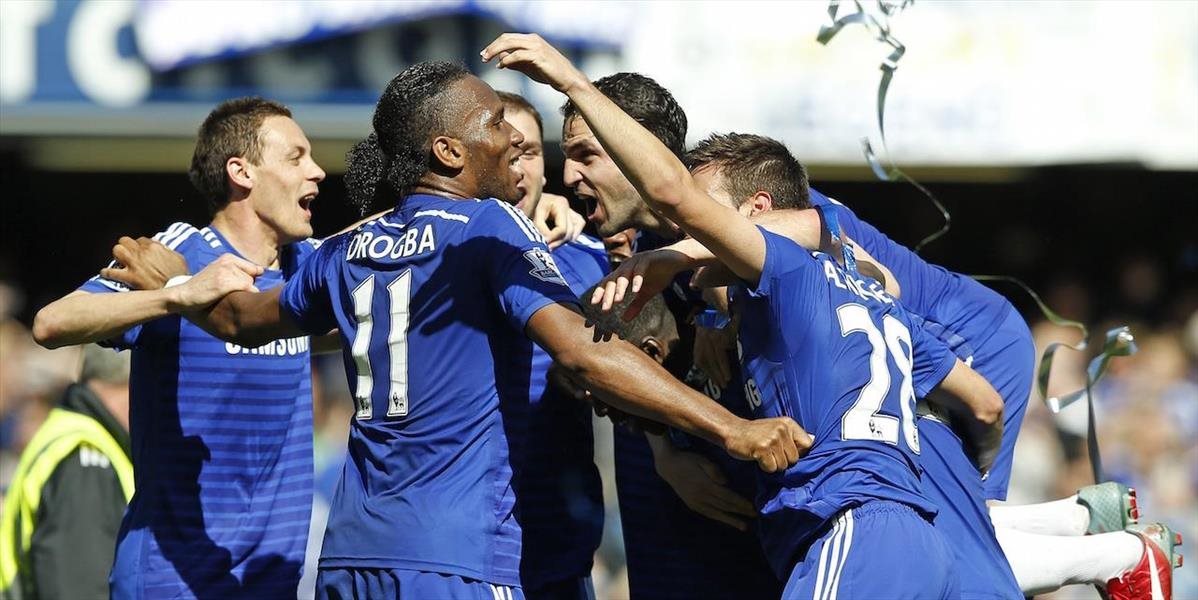 Chelsea zdolala Crystal Palace a oslavuje 5.titul v klubovej histórii
