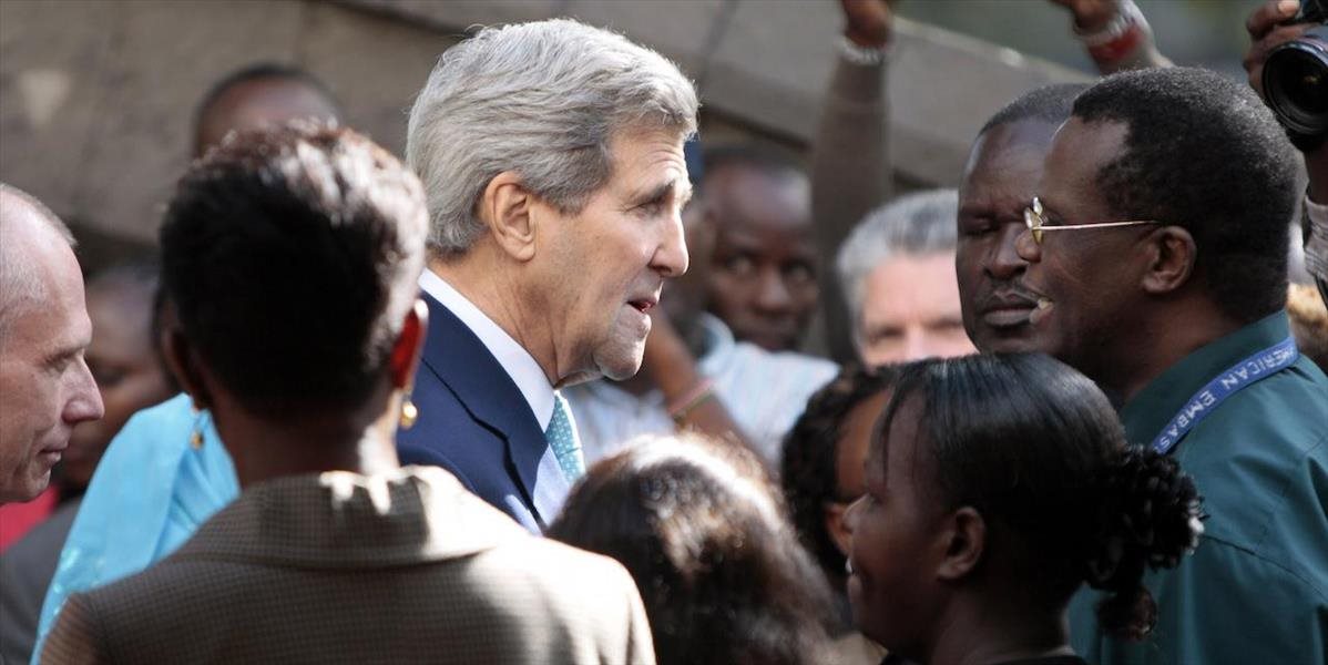 Americký minister zahraničných vecí John Kerry je na návšteve Kene