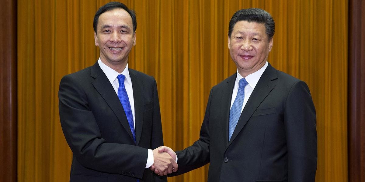 Líder taiwanskej vládnej strany vyslovil podporu možnému zjednoteniu s Čínou