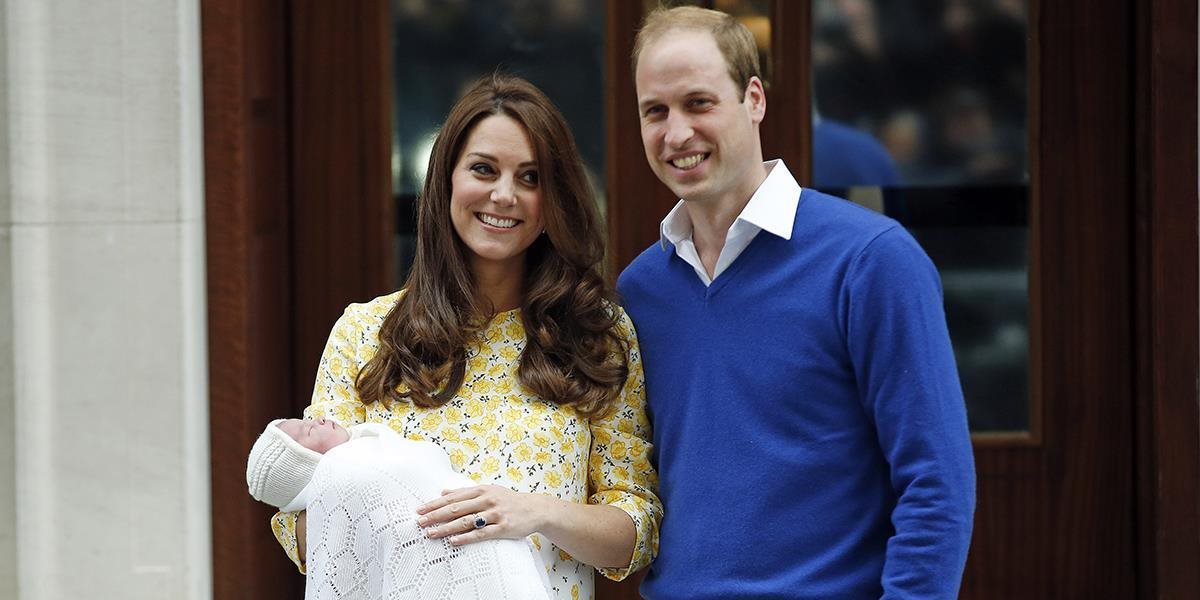 Poznáme meno novorodenej dcéry princa Williama a Kate Middleton