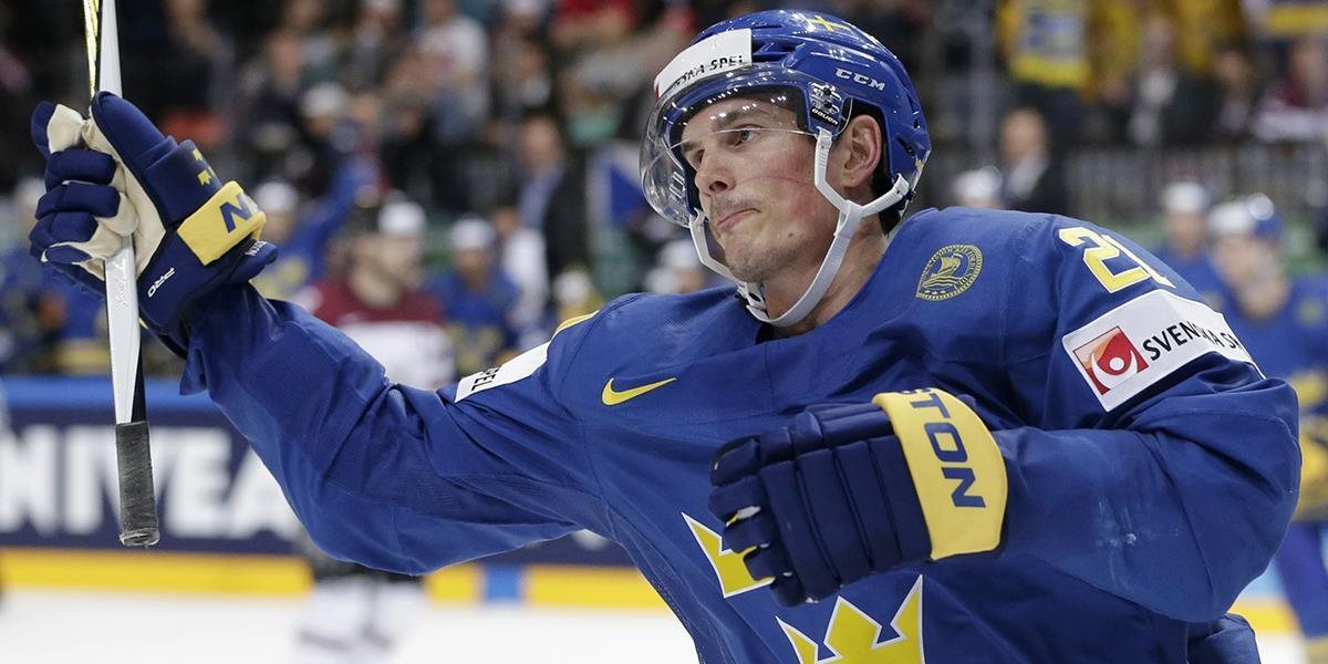 NHL: Eriksson má po 2 hetrikoch v NHL aj 1. reprezentačný