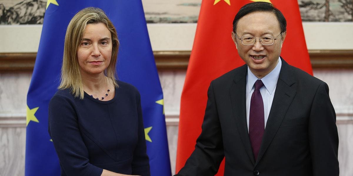 Mogheriniová chce prehlbovať bezpečnostnú spoluprácu s Čínou