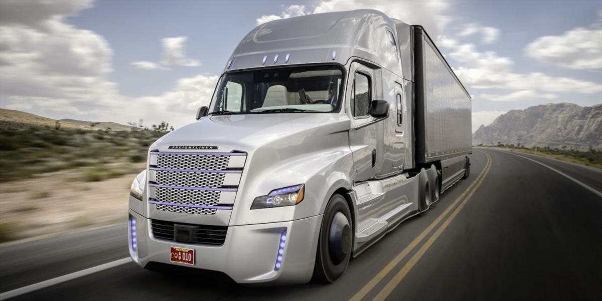 Daimler získal v Nevade registráciu pre autonómne nákladné vozidlo