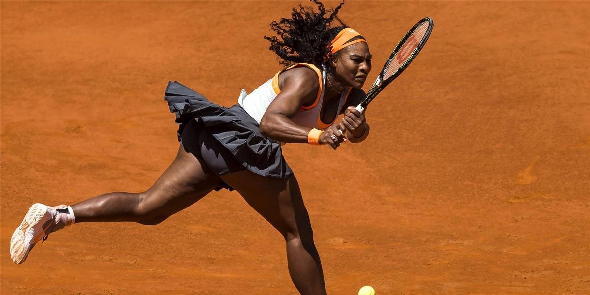 WTA Madrid: Serena sama sebe dávala už iba dvojpercentnú šancu
