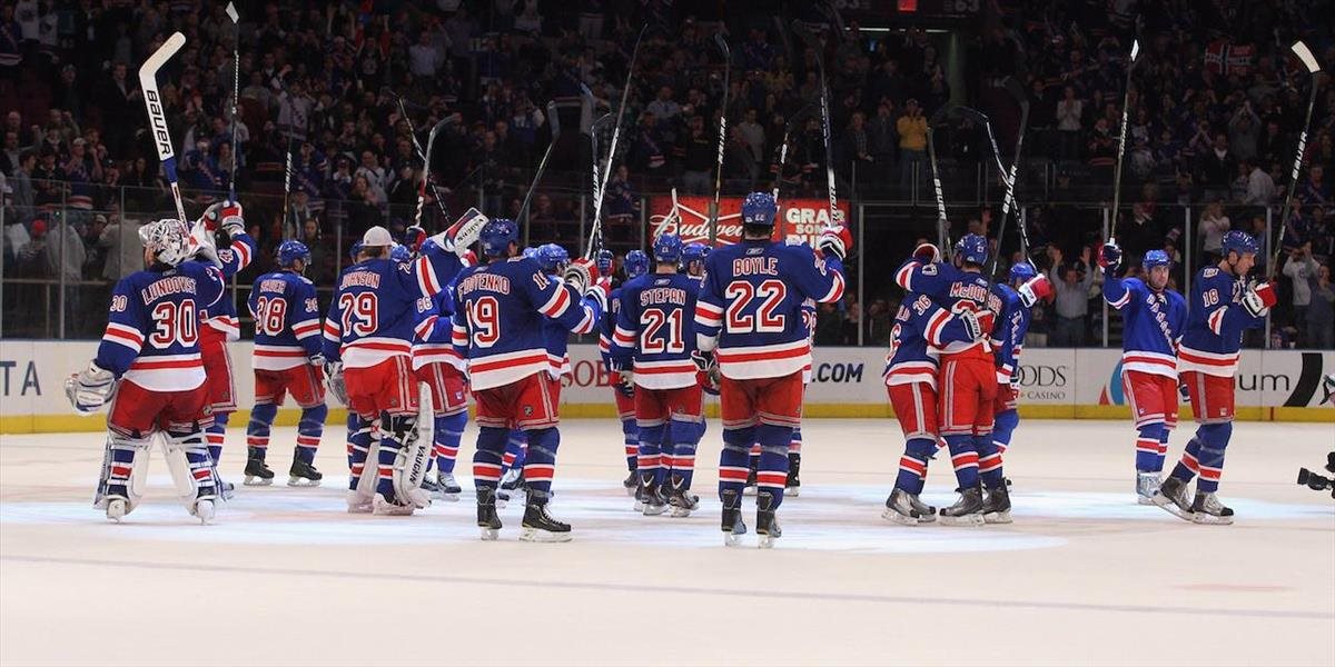 NHL: Rangers ušli hrobárovi z lopaty, Anaheim blízko k postupu