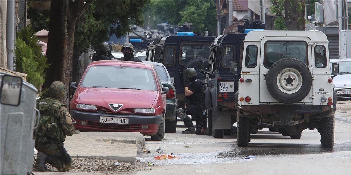 Polícia v Kumanove zasahovala proti ozbrojenej skupine