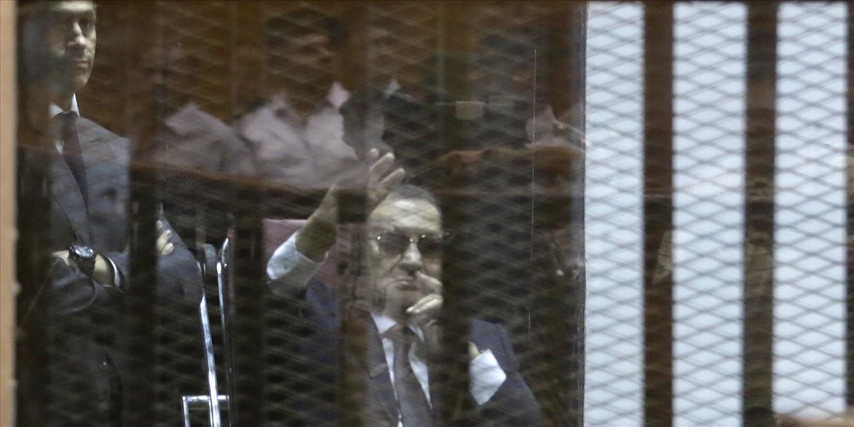 Súd poslal bývalého prezidenta Husního Mubaraka a jeho synov za mreže