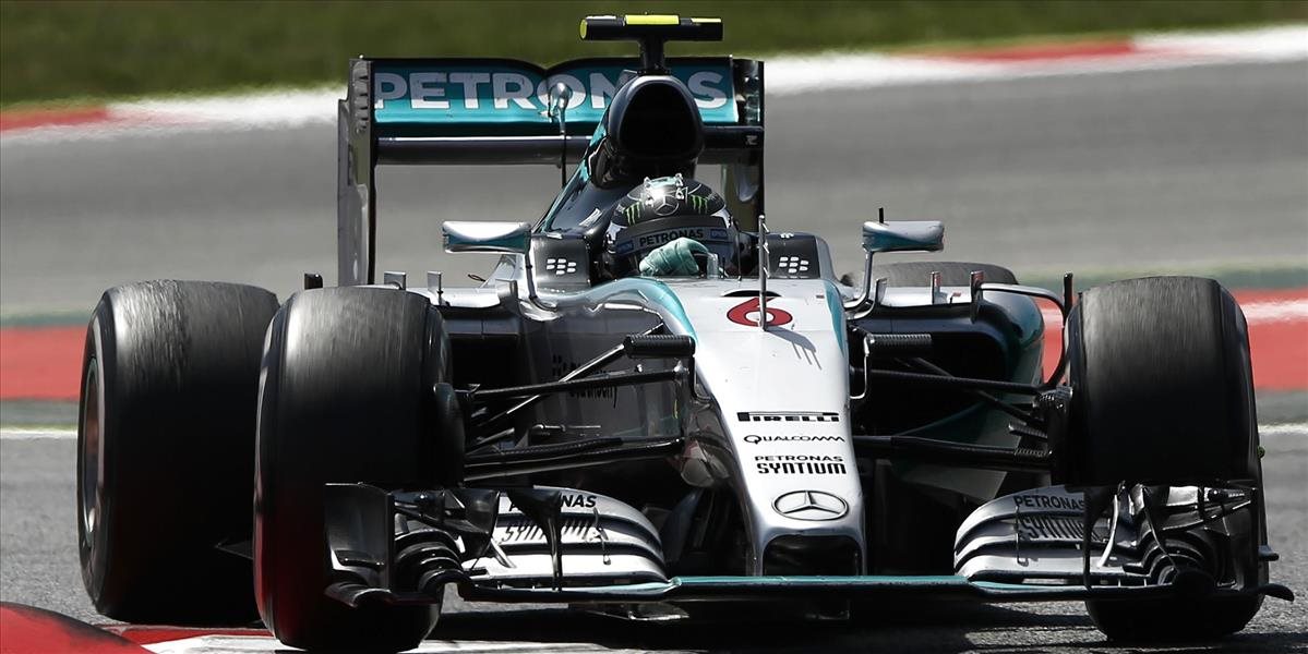 F1: Rosberg vyhral Veľkú cenu Španielska pred Hamiltonom, double Mercedesu
