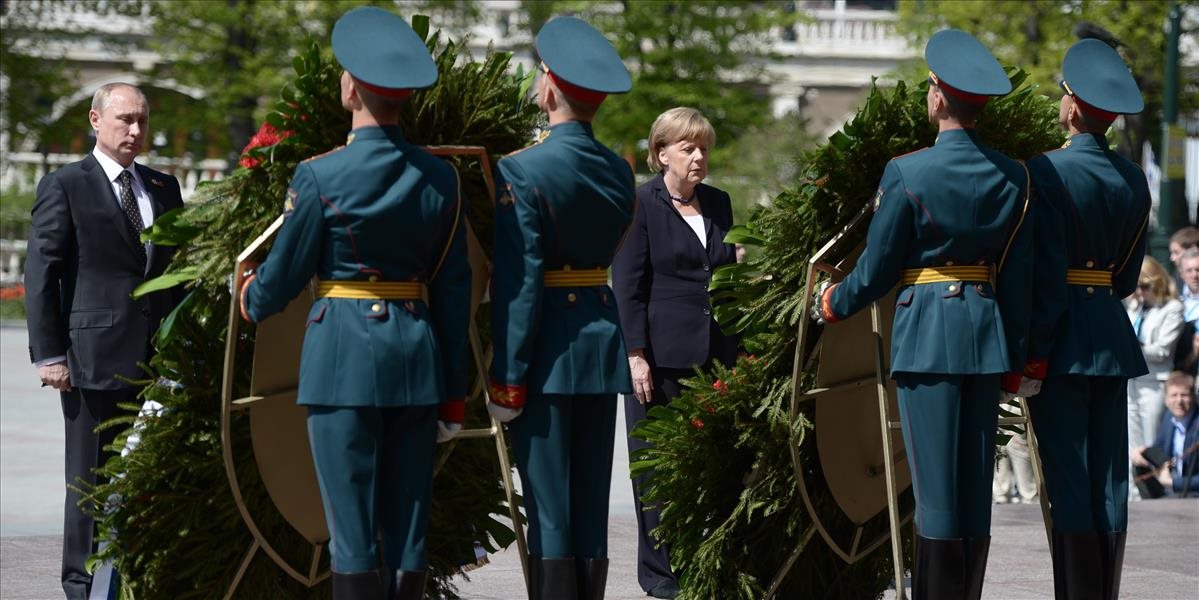 Merkelová: Červená armáda zohrala rozhodujúcu úlohu pri oslobodení Nemecka