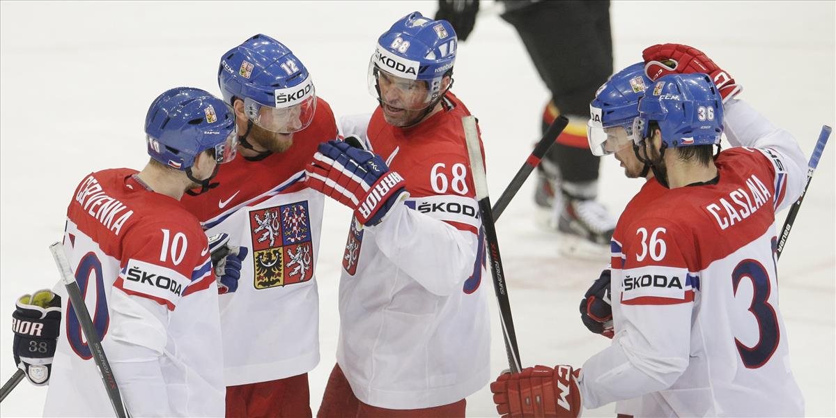 Hokejisti Česka si na domácich MS zabezpečili miestenku vo štvrťfinále