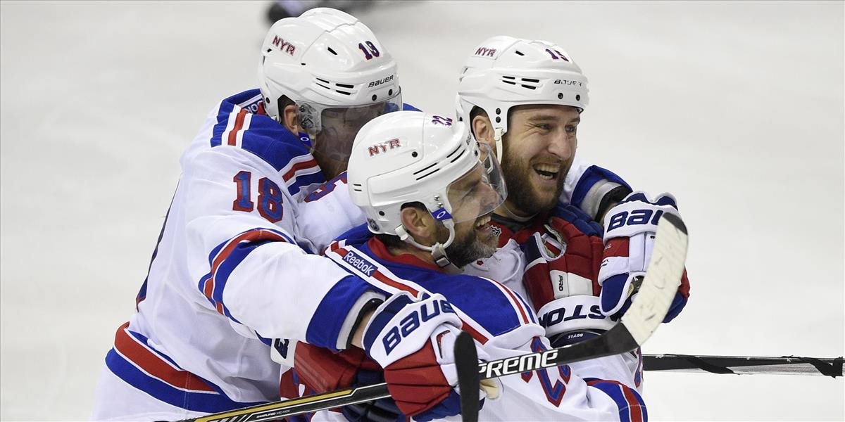 NHL: Rangers si vynútili siedmy zápas