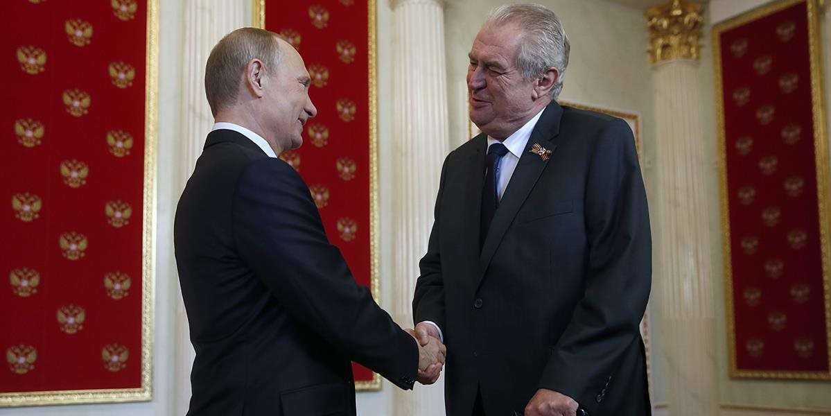 Zeman: Putin ma uistil, že invázia na východ Ukrajiny nehrozí