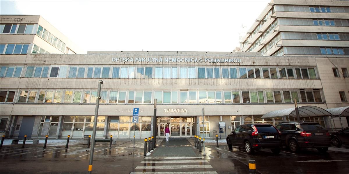 Bratislavská detská nemocnica skončila vlani v mínuse 5,3 milióna eur