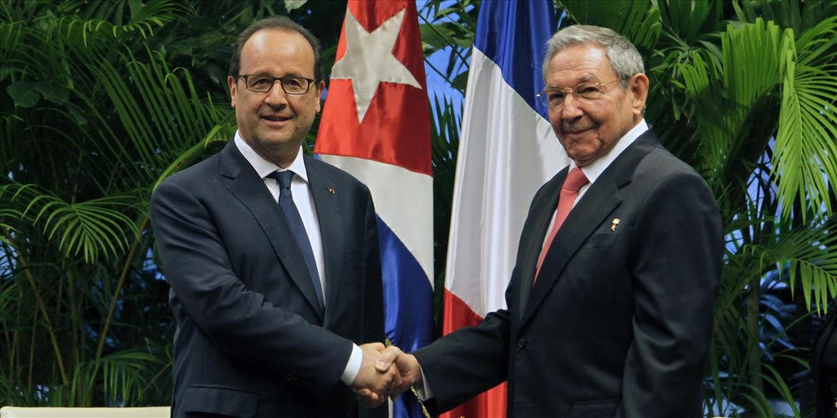 Francúzsky prezident žiada koniec embarga, stretol sa s Fidelom