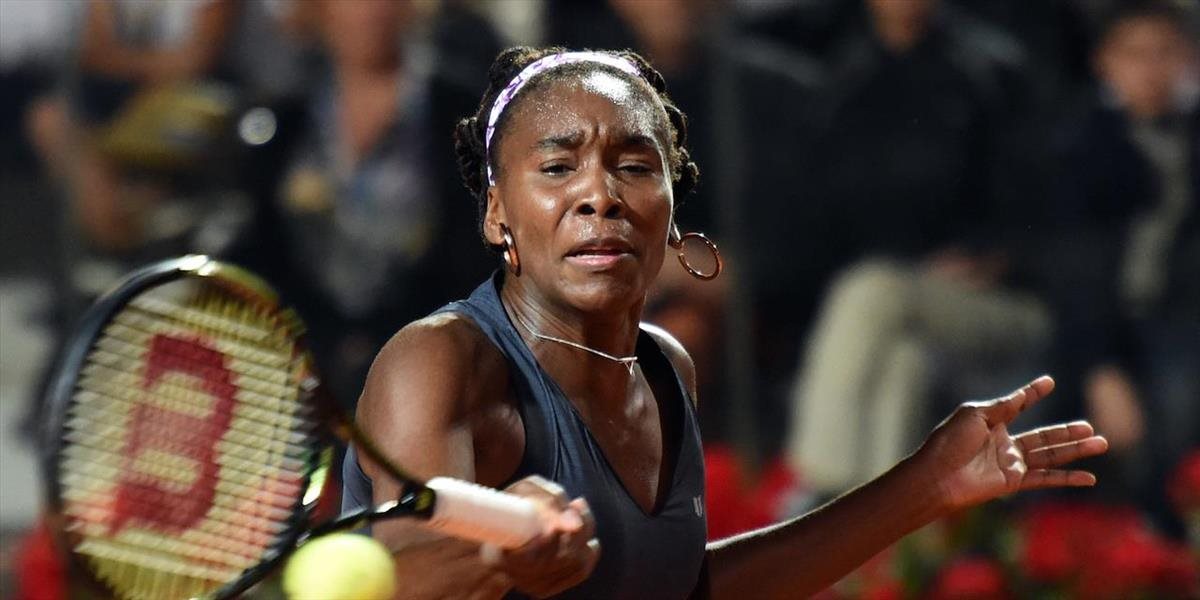 WTA Rím: Venus Williamsová postúpila do 2. kola turnaja