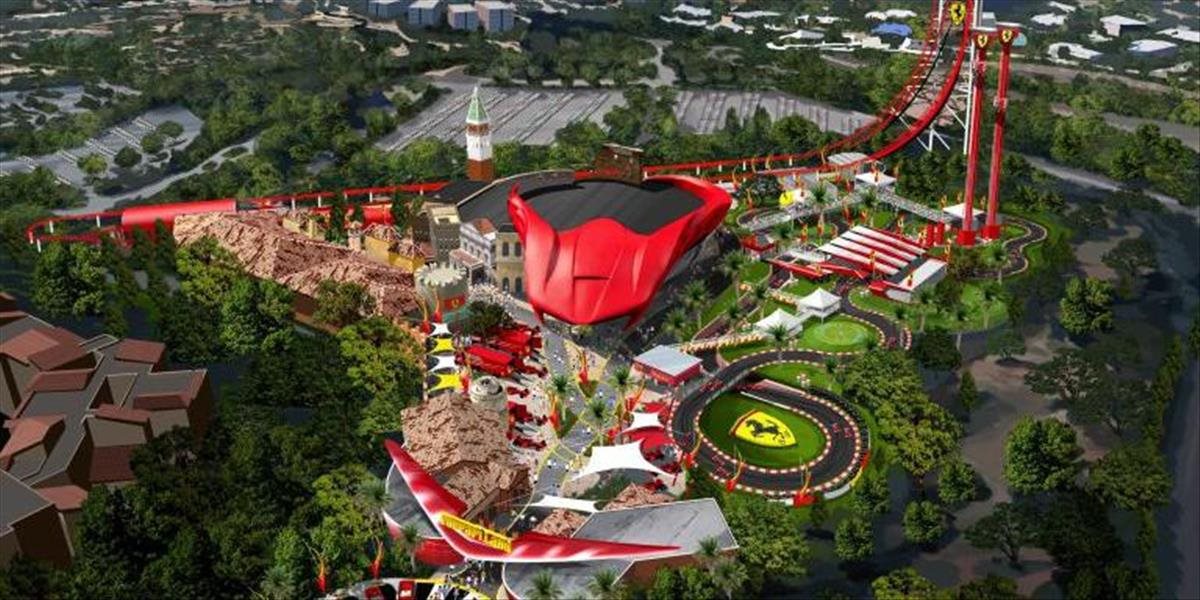 VIDEO FerrariLand bude nový zábavný park snov