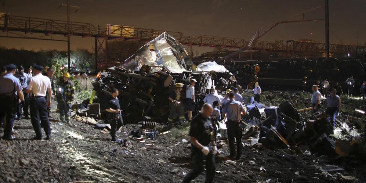 Vo Philadelphii sa vykoľajil osobný vlak: Hlásia päť mŕtvych a množstvo zranených