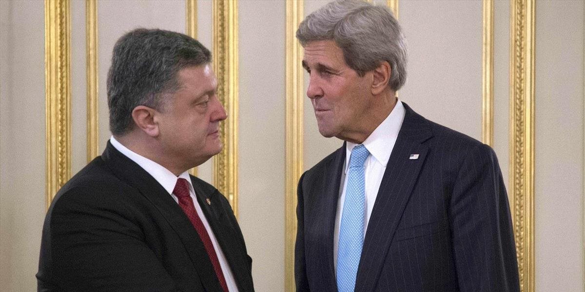 Porošenko a Kerry koordinovali kroky na deeskaláciu situácie v Donbase