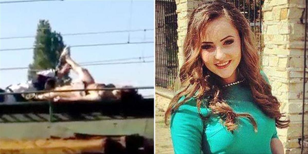 FOTO Rumunka (†18) si chcela spraviť selfie na vlaku, zomrela po zásahu elektrickým prúdom