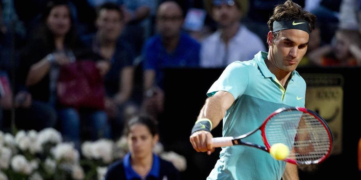 ATP Rím: Federer vyradil v 2. kole Cuevasa